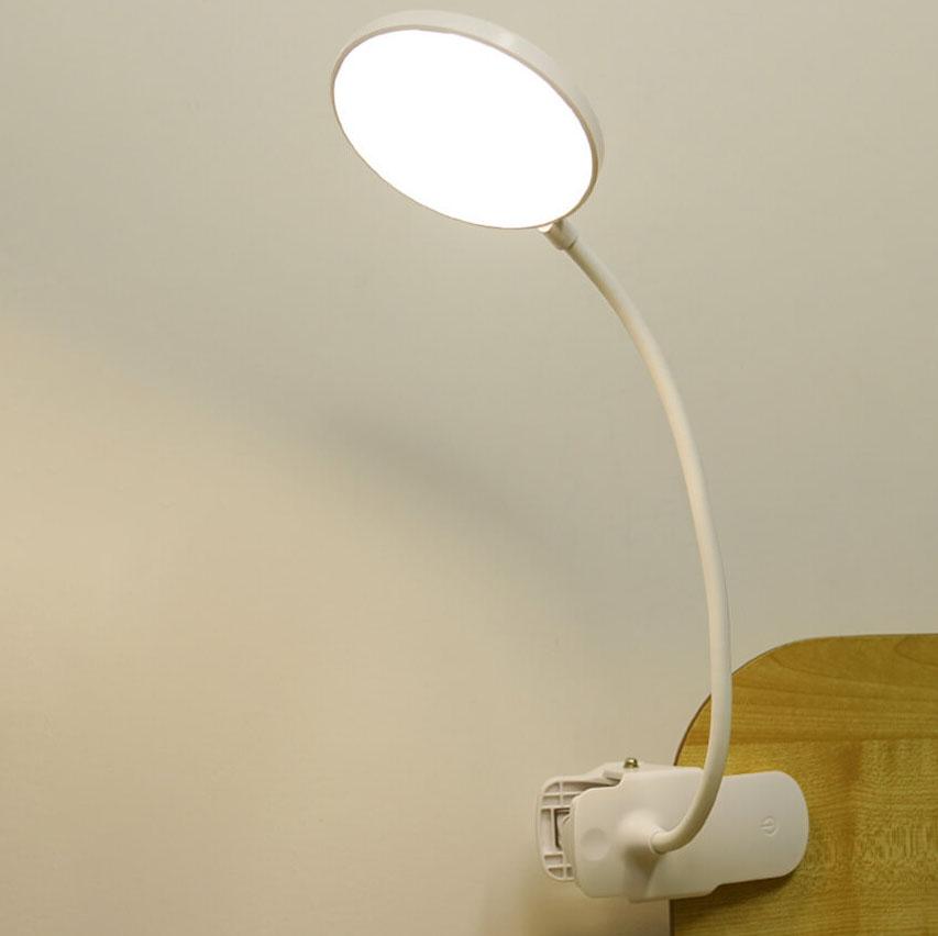 Skanto | Enkel LED Clip Skrivebordlampe Oppladbar Øyebeskyttelse Nattlys