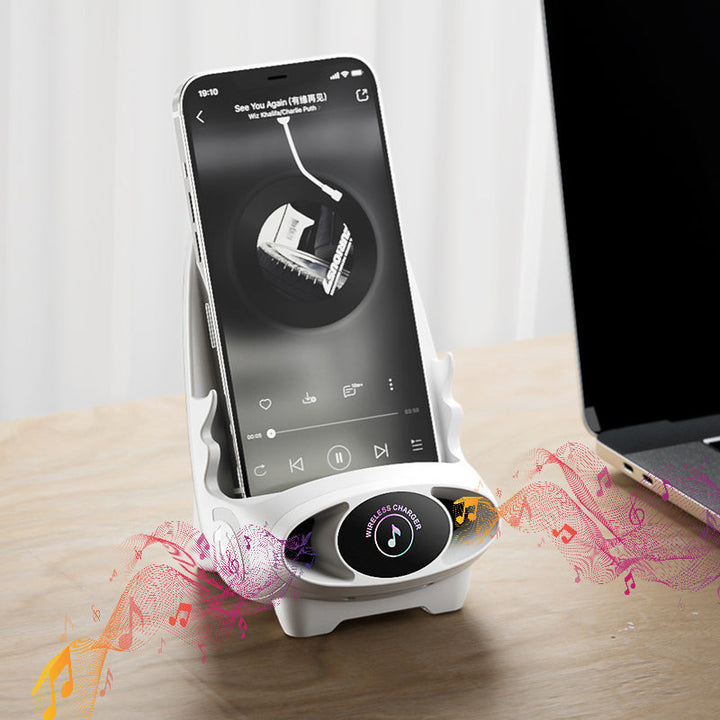 Skanto | Mini Chair Trådløs Hurtiglader Multifunksjonell Telefonholder