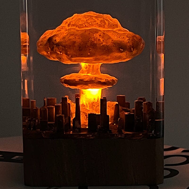Skanto | Harpiks lampe med eksplosive bomber