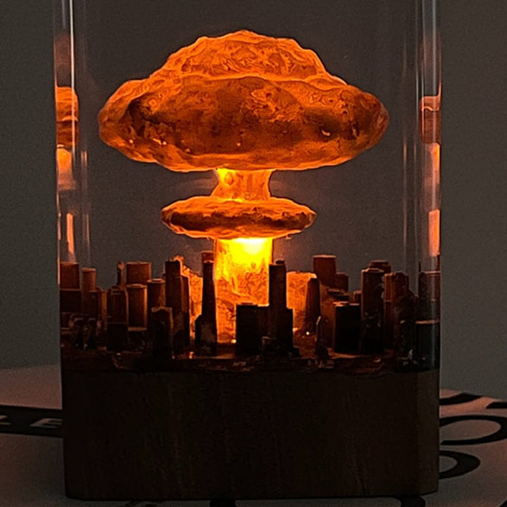Skanto | Harpiks lampe med eksplosive bomber