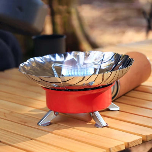 Skanto | Bærbar Rustfritt Stål Gasskomfyr For Utendørs Camping