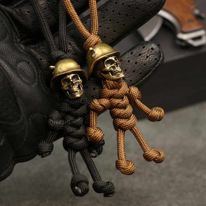 Skanto | Skeleton Soldier Paracord Nøkkelring
