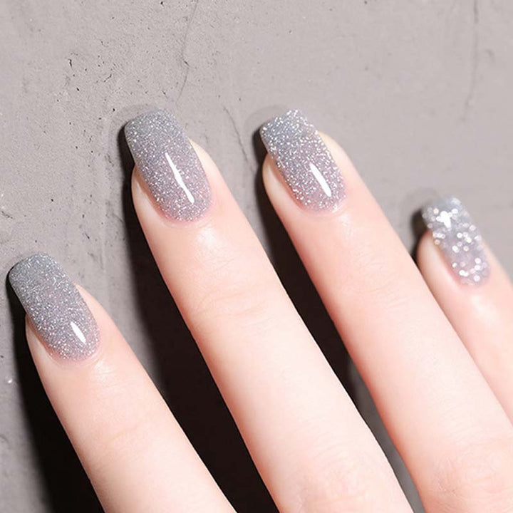 Høy tetthet glitter neglelakk gel | Skanto