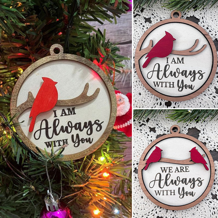 Skanto | Cardinal Bird Tre juleornament