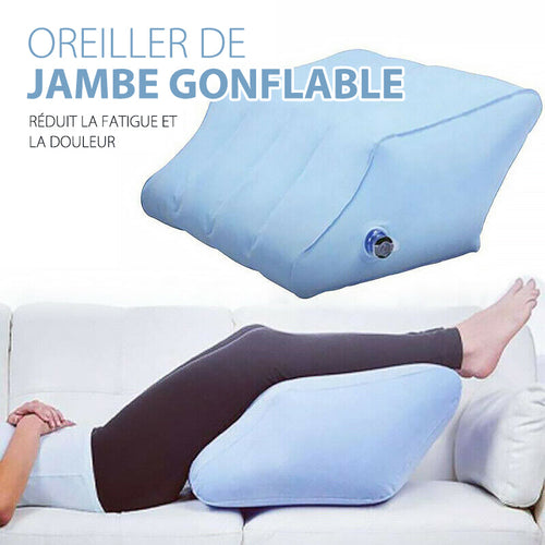 Bærbar oppblåsbar leggpute | Skanto