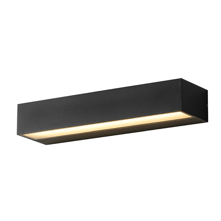 Skanto | Minimalistisk svart vanntett LED-stripe for fasadel belysning