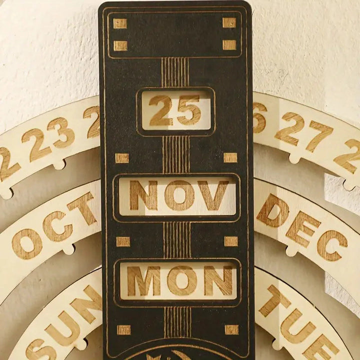 Tre roterende sirkulær evig kalender | Skanto