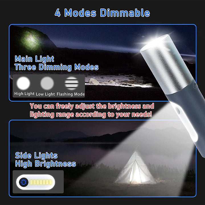 Skanto | LED Oppladbare Lommelykter
