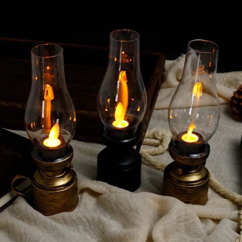 Elektronisk LED Vintage Oljelampe | Skanto