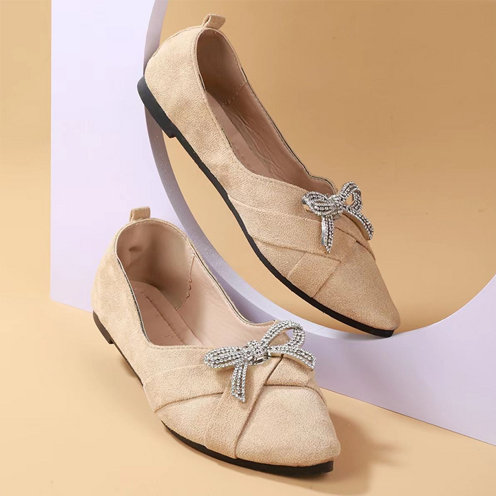 Skanto | Detachable Rhinestone Heels with Buckle