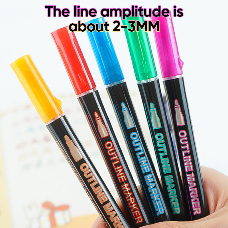 Skanto | Farge Lysstav Graffiti Highlight Pens