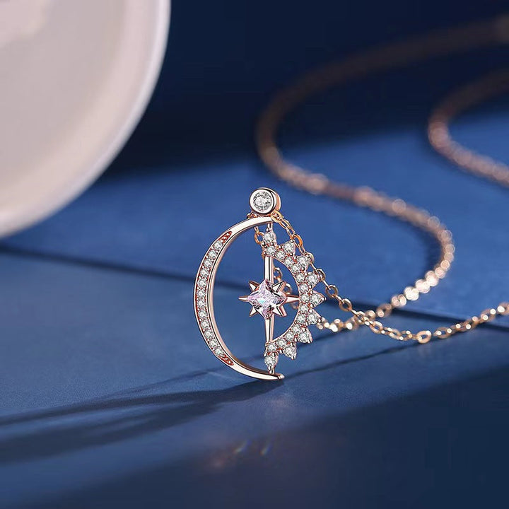 Skanto | Måne Og Stjerne Necklace