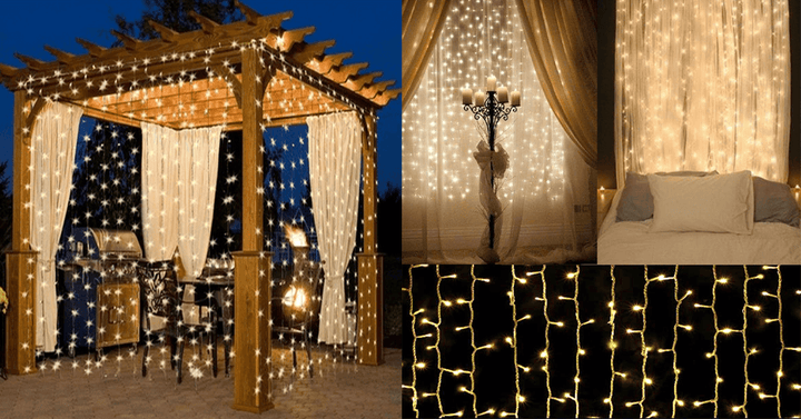 Skanto | Vakre LED Gardintrådlys – Design ditt vakre hjørne!