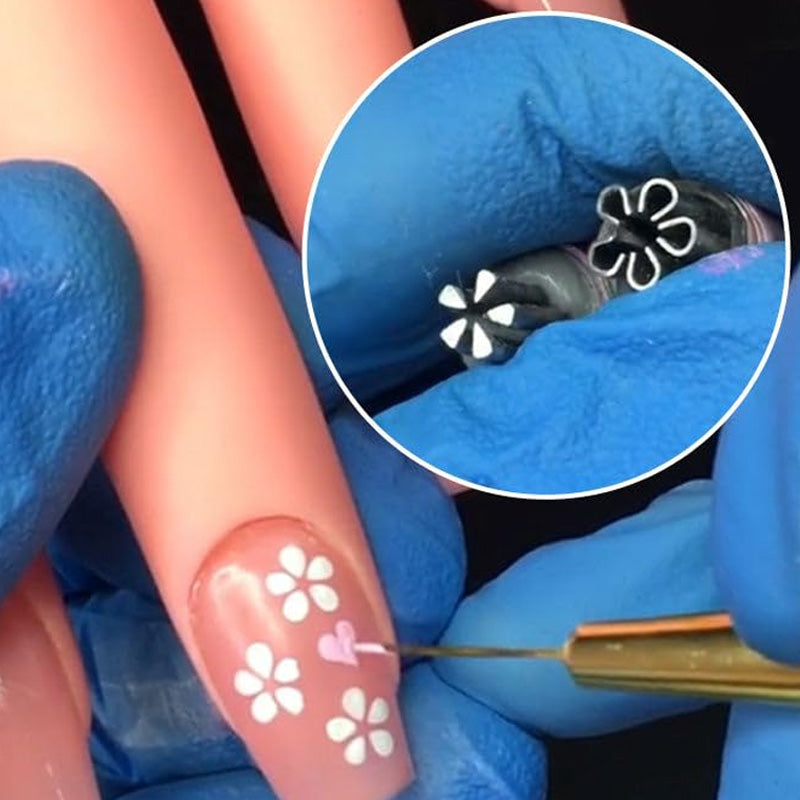 Skanto | 6 stk DIY Neglestempel Penn Sett