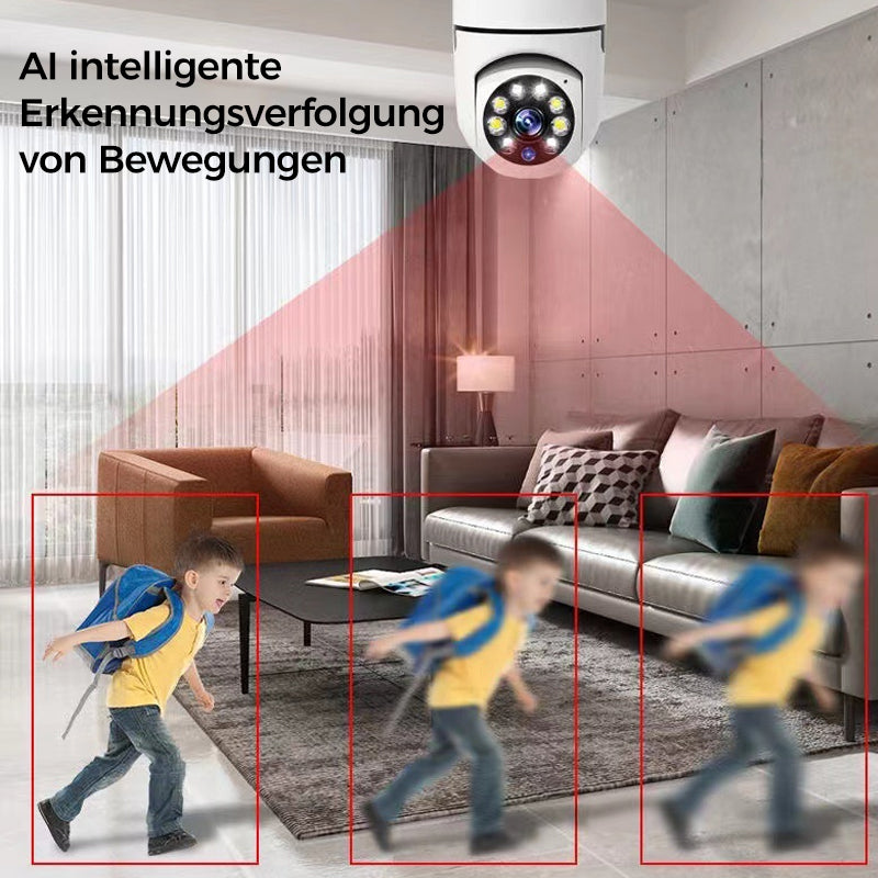 Skanto | Trådløst WiFi overvåkningskamera med lyspære