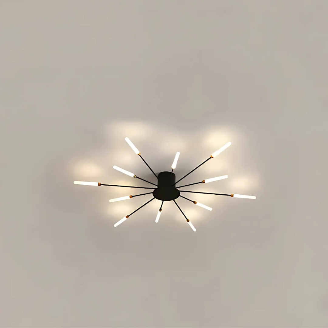 Skanto | Luksus LED Taklampe | Stilfull Takarmatur for Stue