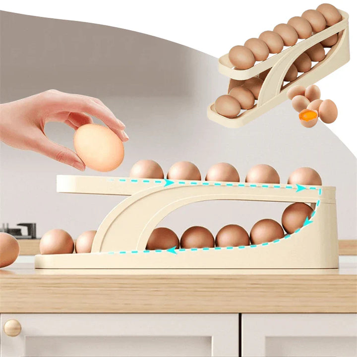 Skanto | Selvorganiserende egg hyller for maksimal friskhet