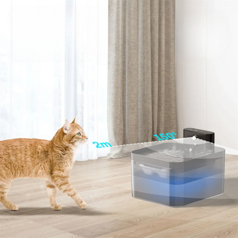Skanto | Automatisk – Trådlig Drikkefontene for Katter med Sensor