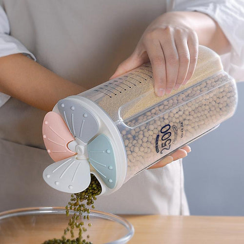4 Grid Matkornbeholder Krukke 2500Ml Skanto