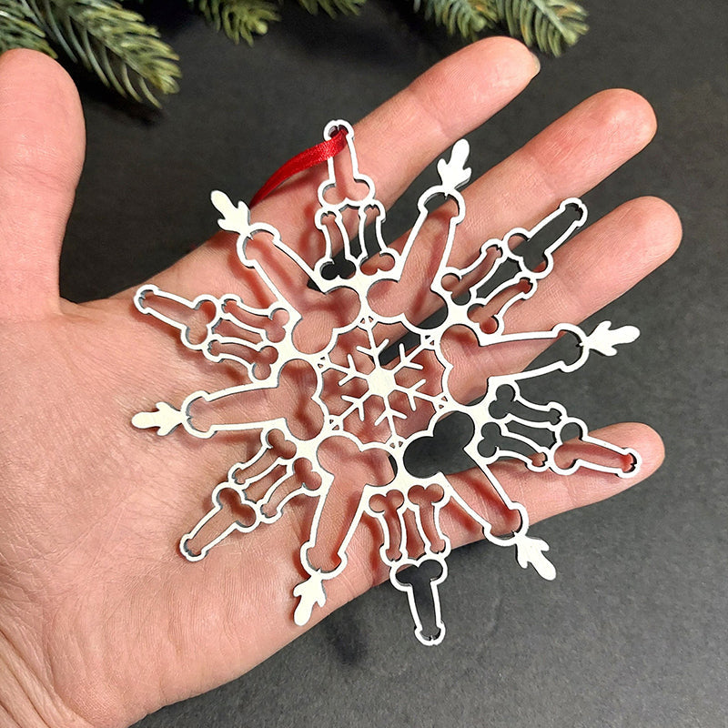 Skanto | Morsomme Snøfnugg Ornamenter