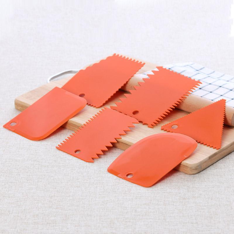 Kake Skraper Kanten Dekorering Sett (6 PCS) | Skanto