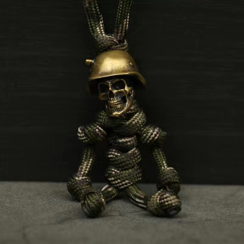 Skanto | Skeleton Soldier Paracord Nøkkelring