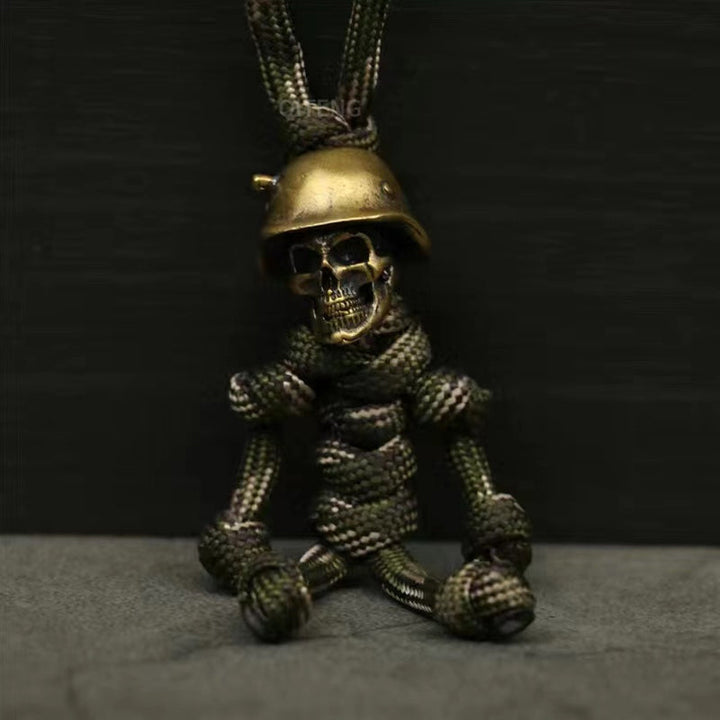 Skanto | Skeleton Soldier Paracord Nøkkelring