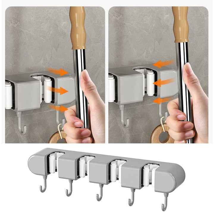 Skanto | Multifunctional Mop Holders with Hook