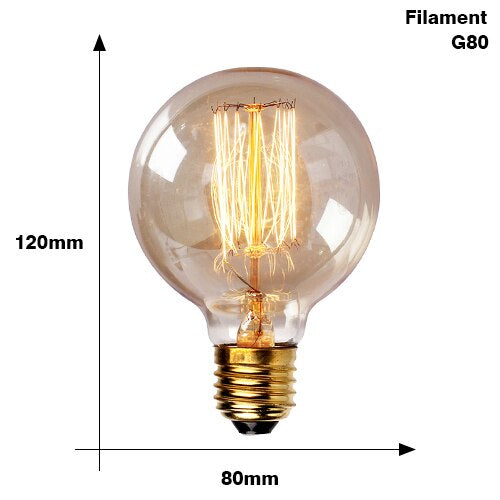 Dekorative vintage LED fleksiSkantoe filament antikke pærer for hus | Skanto