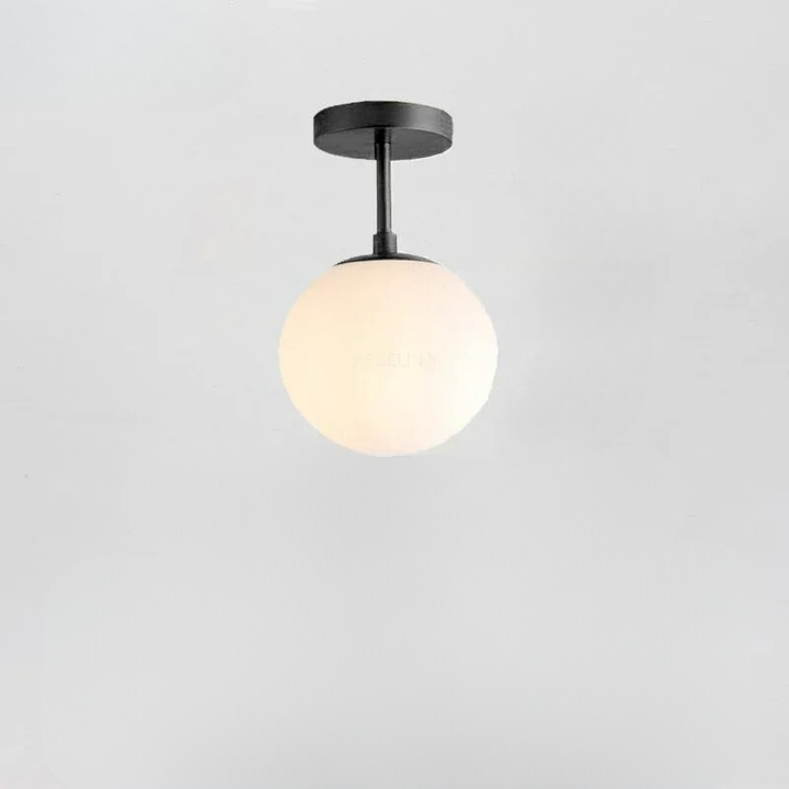 Skanto | NordLux LED Glass Ceiling Lamp – White Globe