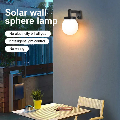 Skanto | Solar Vegg Sphere Lys (2 deler)