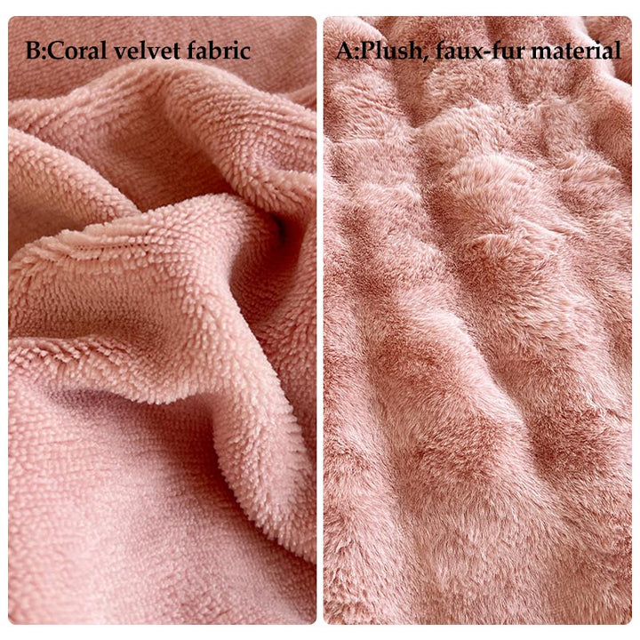 Plush falsk pels kastet for ultimate koselig varme | Skanto