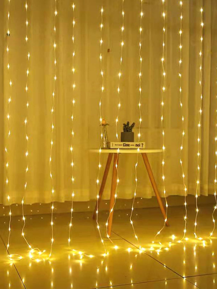 Skanto | 120 LED 2 x 2M Gardin Lyslenker - Ny Belysning