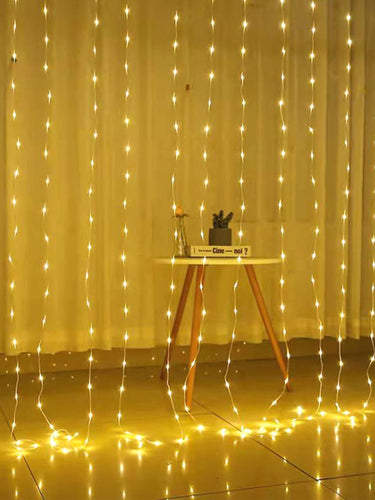 Skanto | 120 LED 2 x 2M Gardin Lyslenker - Ny Belysning