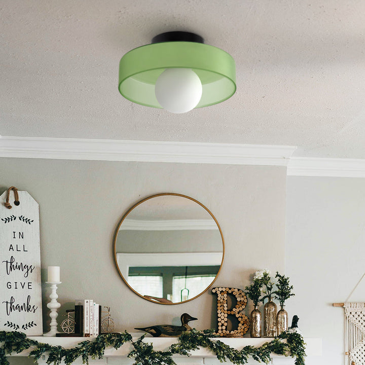 Skanto | LED Rund Flush Mount Takbelysning - Modern Energisparende Belysning for Moderne Hjemmedekor & Lave Tak