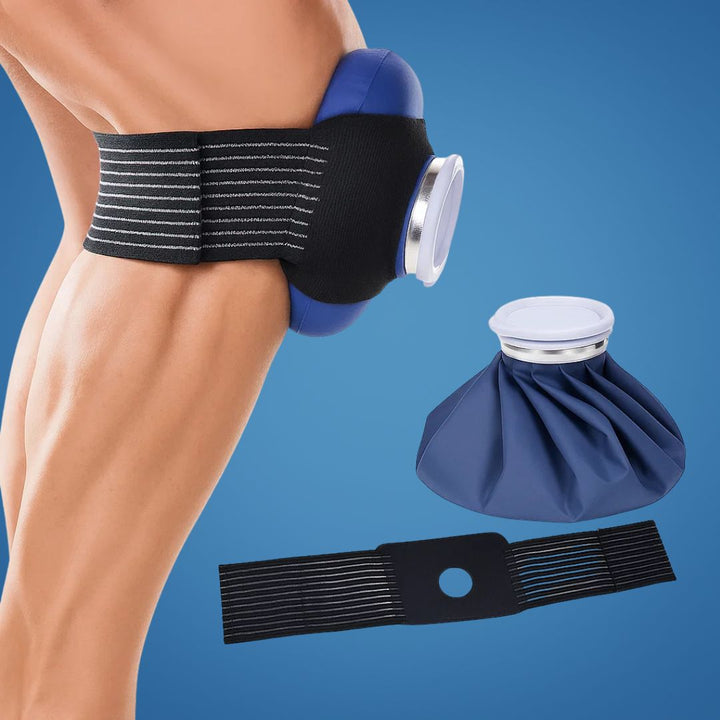 ThermoRelief | Gjenbrukbar Is-pakke – Varm- og Kaldterapi – Isolerende Holdbart Design – Målrettet Skadeterapi for Sport & Rehabilitering Skanto