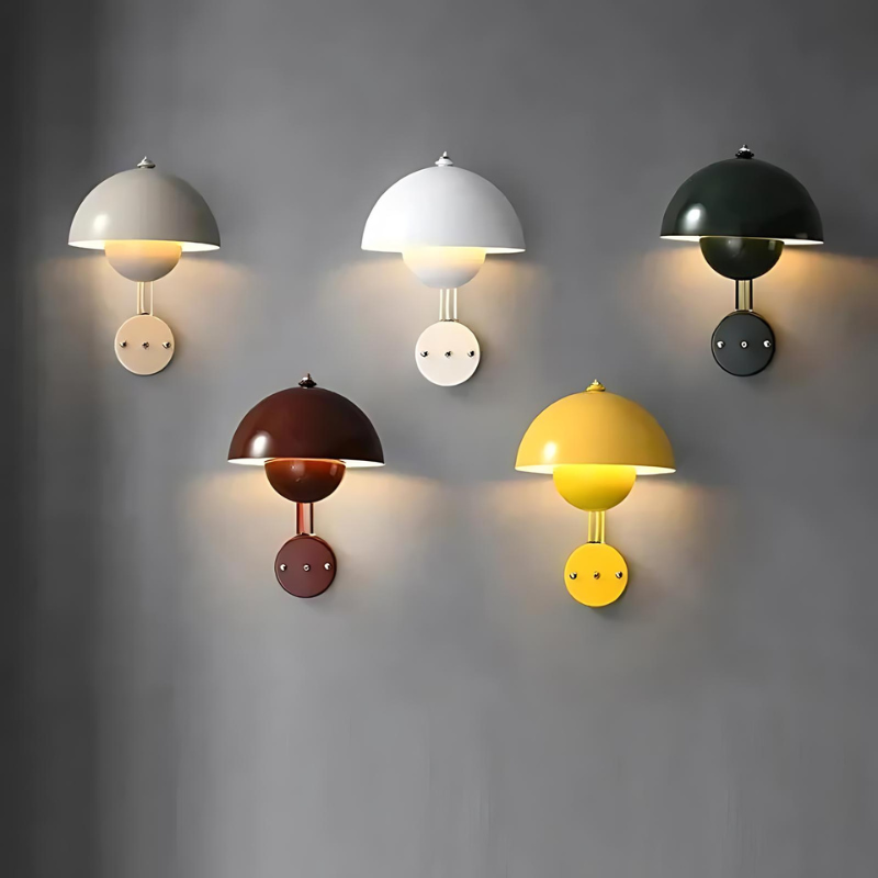 Skanto | GloomLamp | Moderne blank metall LED vegglampe