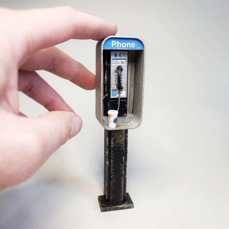 Skanto | Miniature Amerikansk Betaltelefon Ornament
