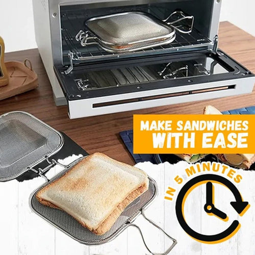 Bærbar Sandwich Riste Rack | Skanto
