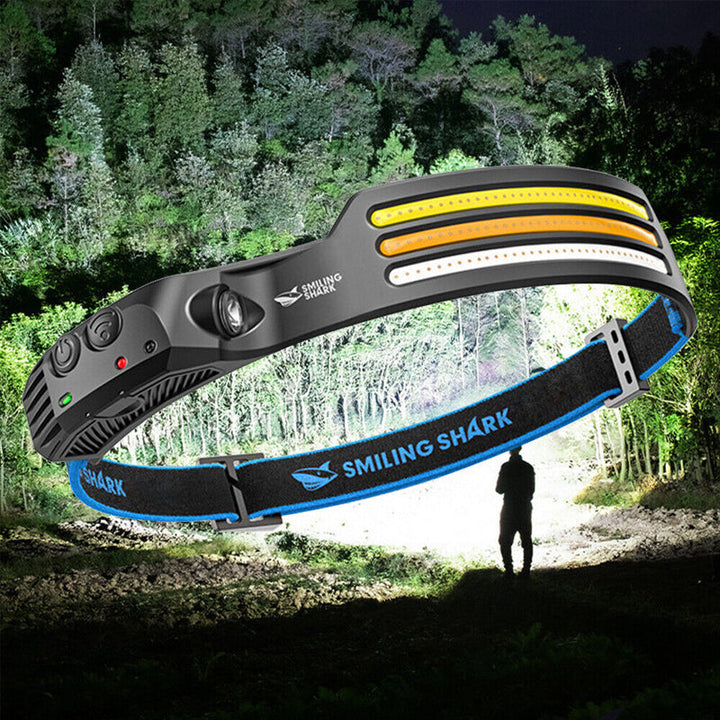 Skanto | Led USB Oppladbar Kraftig Hodelykt