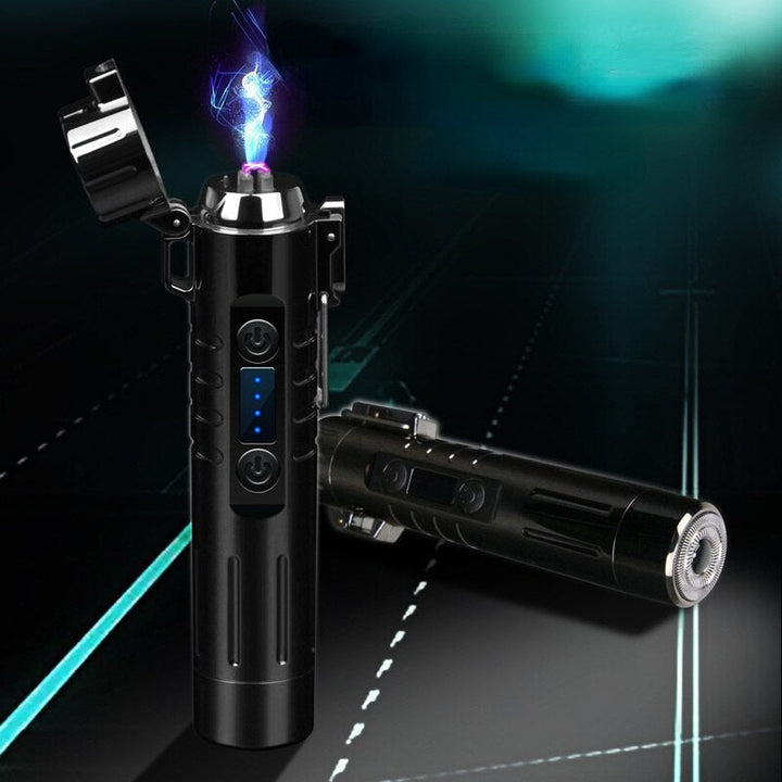 Skanto | Multifunksjonell Elektrisk Barbermaskin med Innebygd Lys lighter