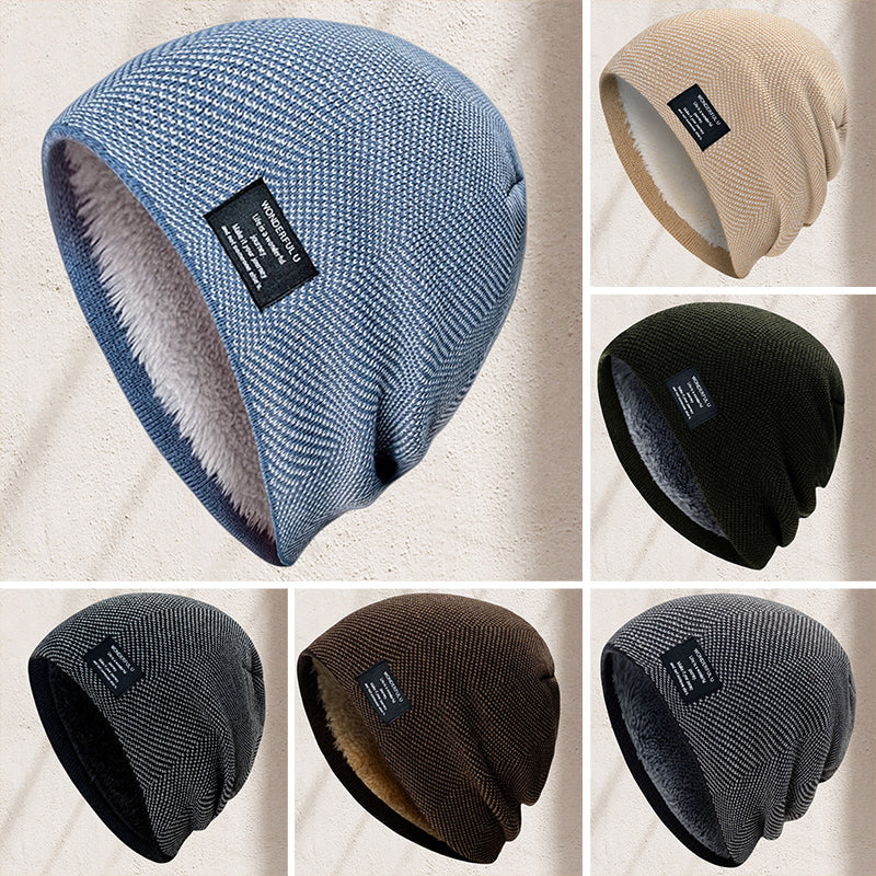 Skanto | Vinter Utendørs Fleece Strikket Lue