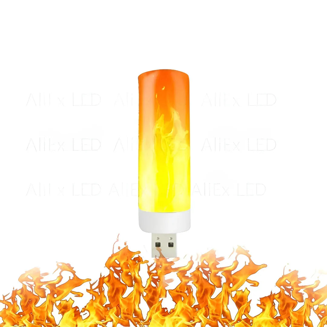Skanto | Flammeeffektlampe – 9W LED-lampe med realistisk flammeglød
