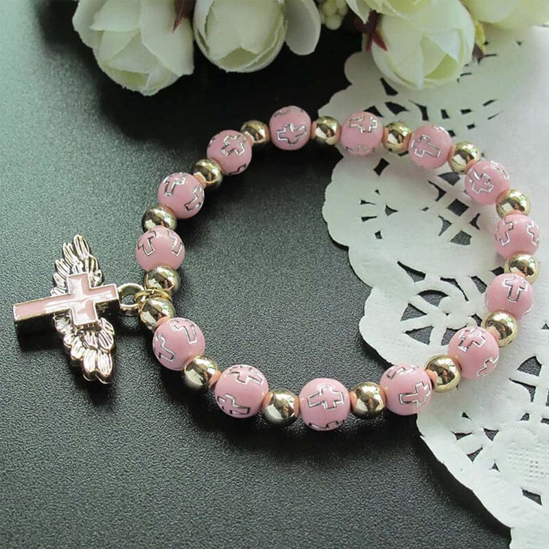 Skanto | Engel Vinge Kors Armbånd