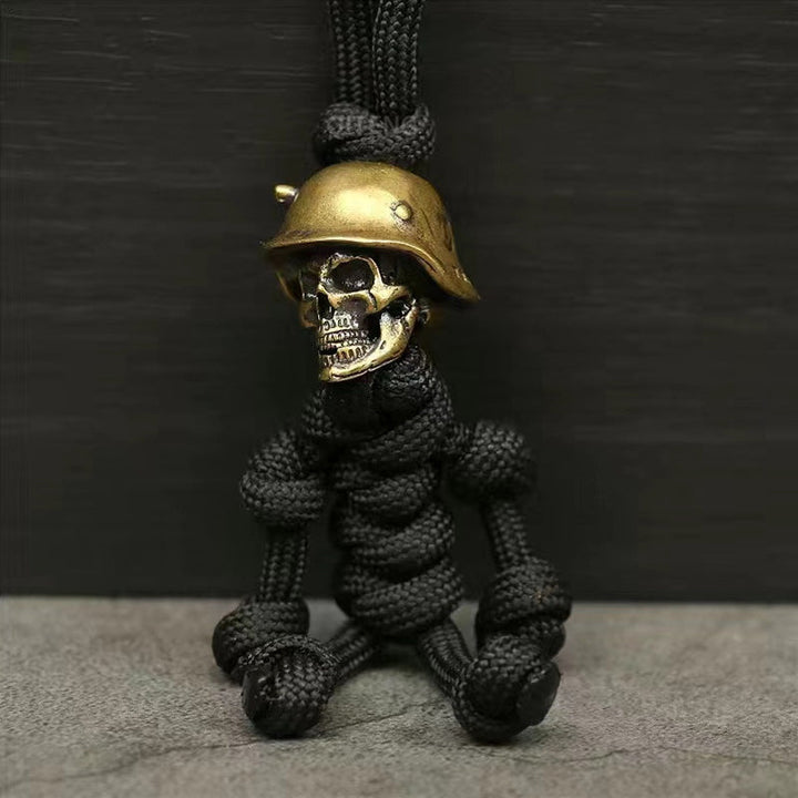 Skanto | Skeleton Soldier Paracord Nøkkelring