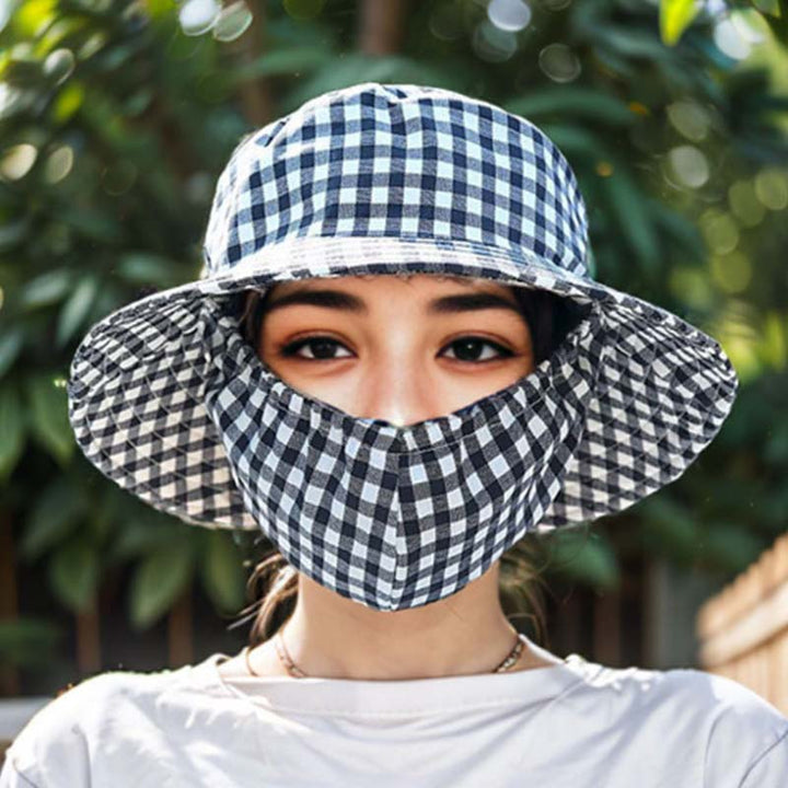 Skanto | Solbeskyttelse Maske Hatt
