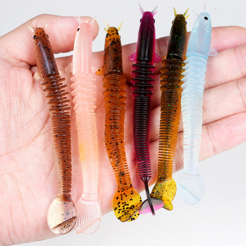 Skanto | Nytt design Angler Dragon Hole Bait 46 seksjoner myk agn
