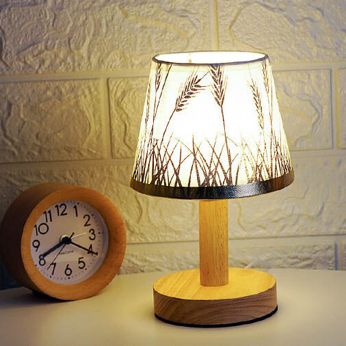 Skanto | Vintage Lin Futteral 1-Lys LED Bordlampe