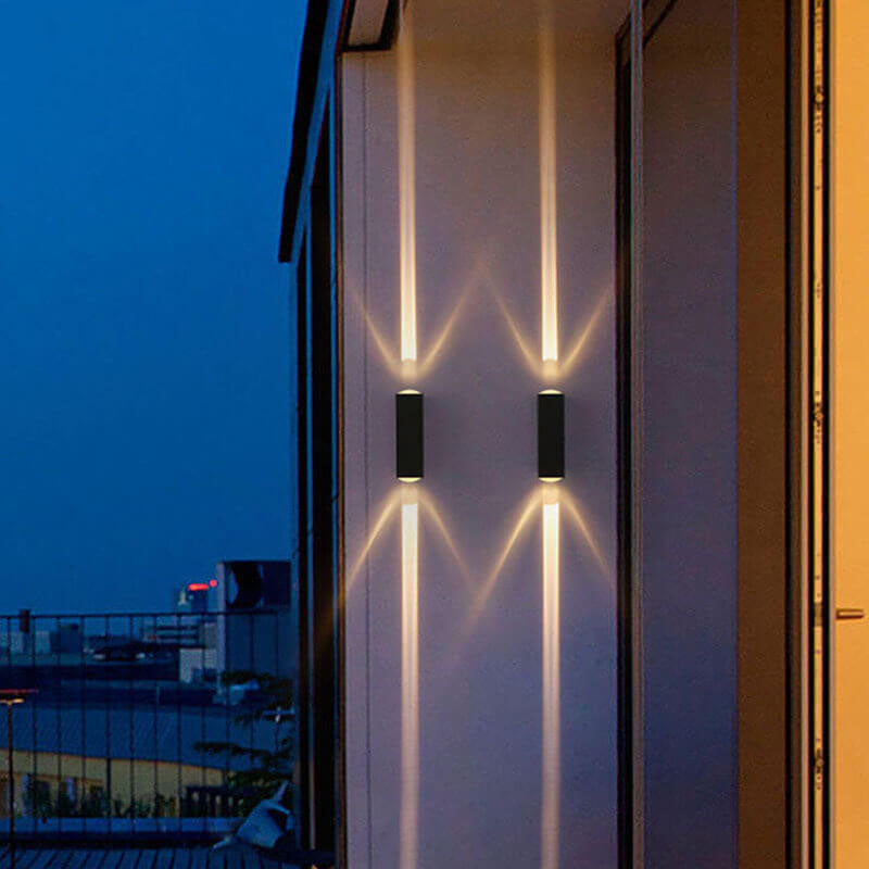 Skanto | Moderne vanntett rektangulær LED vegglampe for utendørs bruk