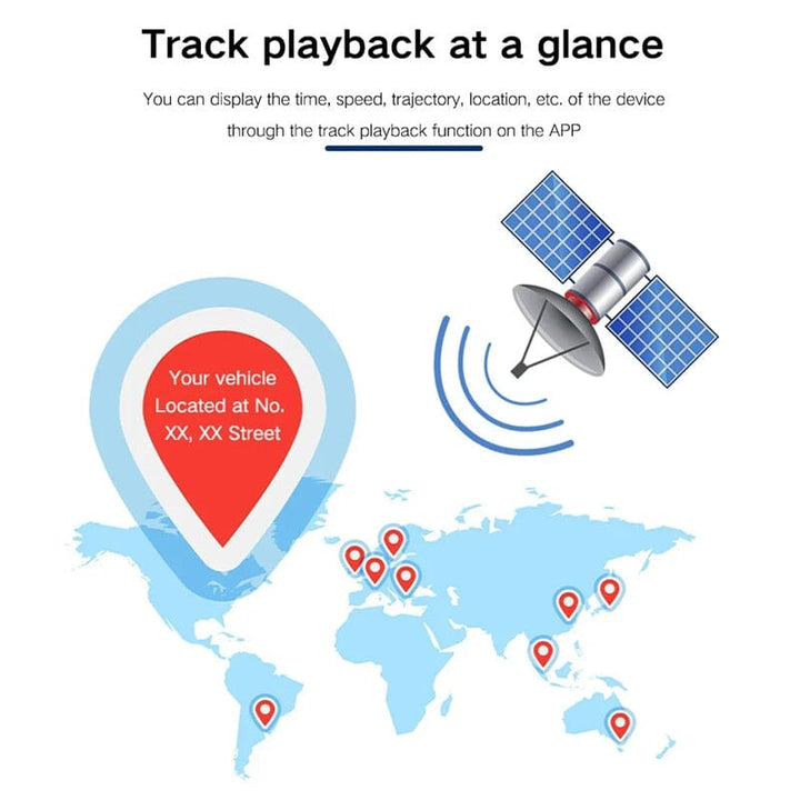 Skanto | GPS Tracker Sterk Magnetisk Bil Kjøretøy Sporing